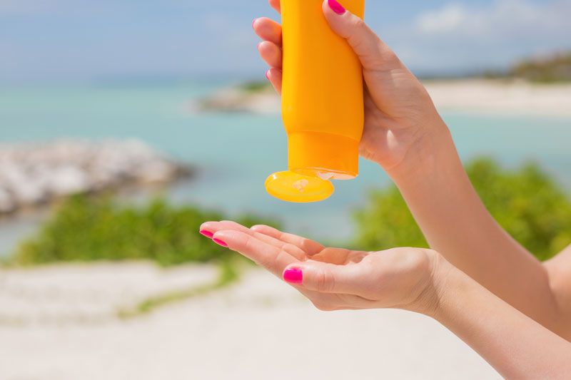 How to Get Sunscreen Stains Out of Clothing
